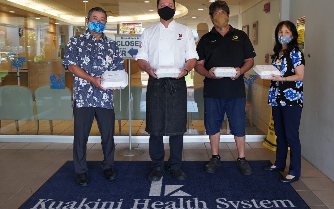 Hata Cares Meals Kuakini Medical Center