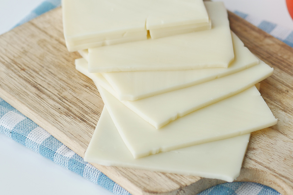 Sliced Monterey Jack Cheese